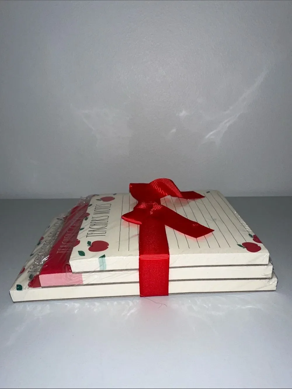 RAE DUNN. Stack of 3 lined Notepads TEACHER’S NOTES CHECKLIST TO-DO-LIST
